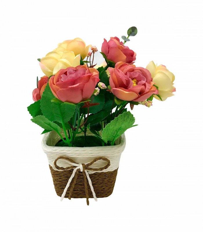 Adorno Vaso con Flor