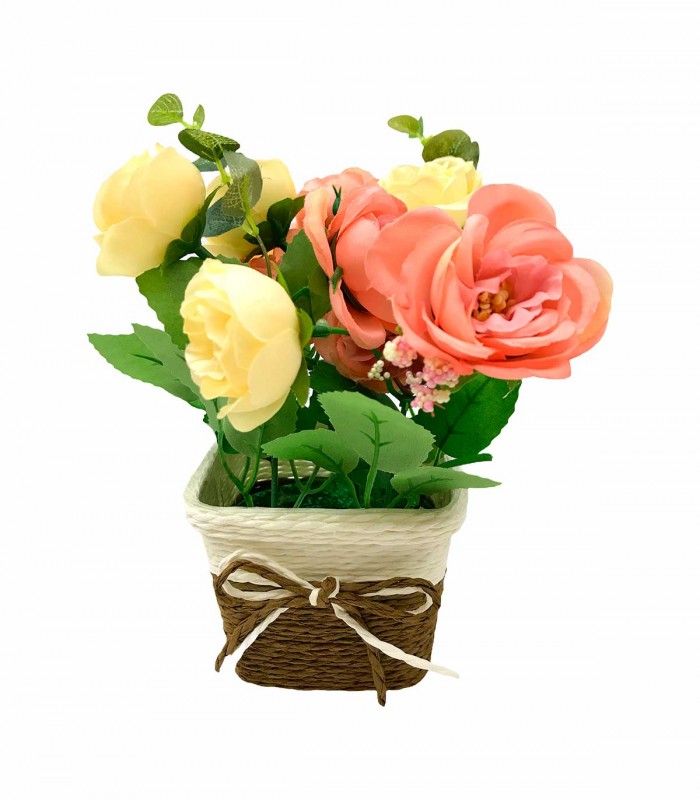 Adorno Vaso con Flor