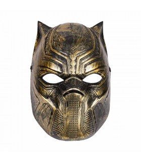 Mascara Pantera Negra (Dorado & Plata)