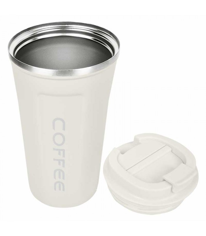 Taza de café de acero inoxidable