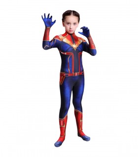 Disfraz Infantil De Capitana Marvel