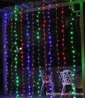 Pisca Cascada Colorido 7M 220V