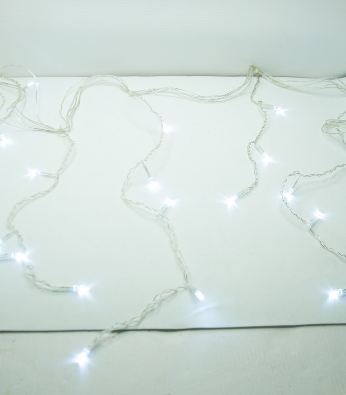 Pisca Cascada Blanco 4M 220V