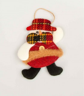 Adorno Navideño de Nieve