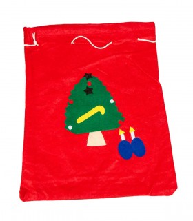 Bolsa Navideña con Papá Noel