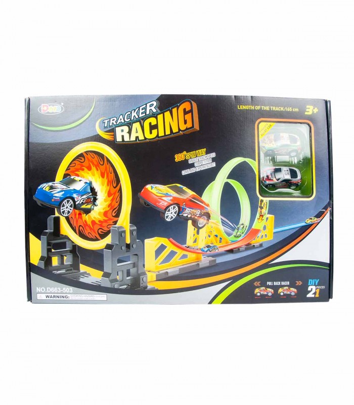 Juego de pista de autitos