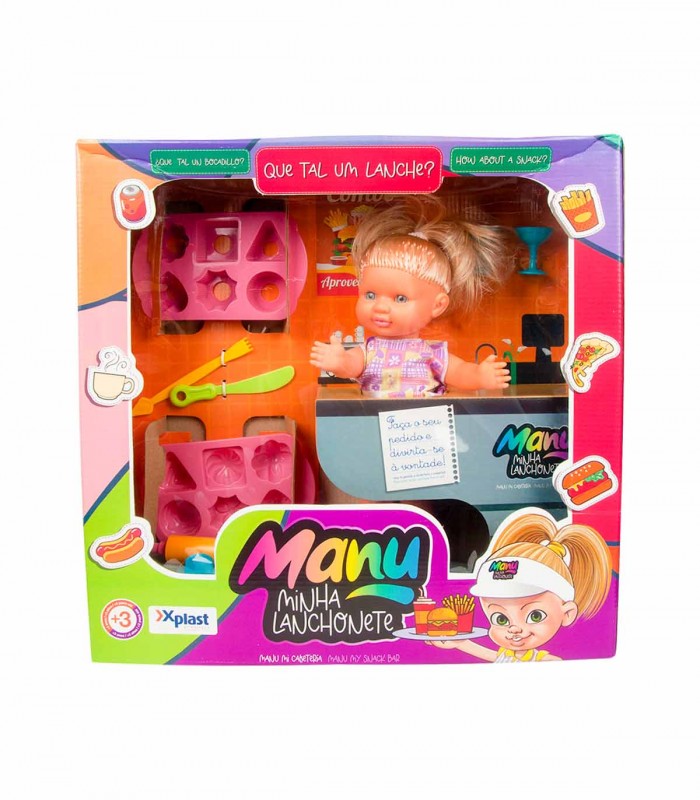 Muñeca con acces. Cocina