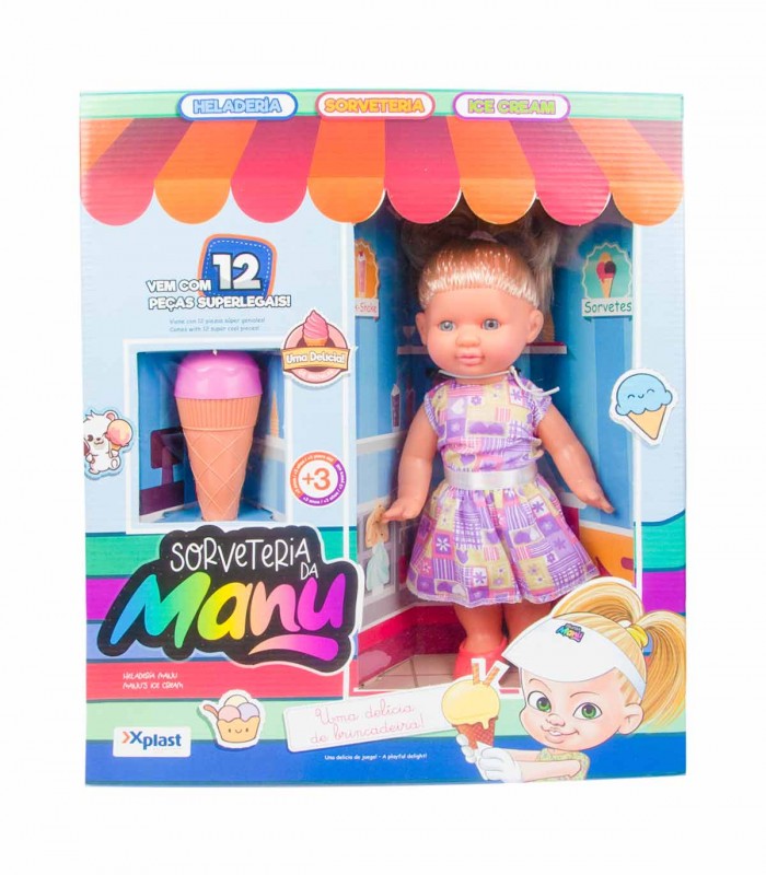 Muñeca con Acces. Helado