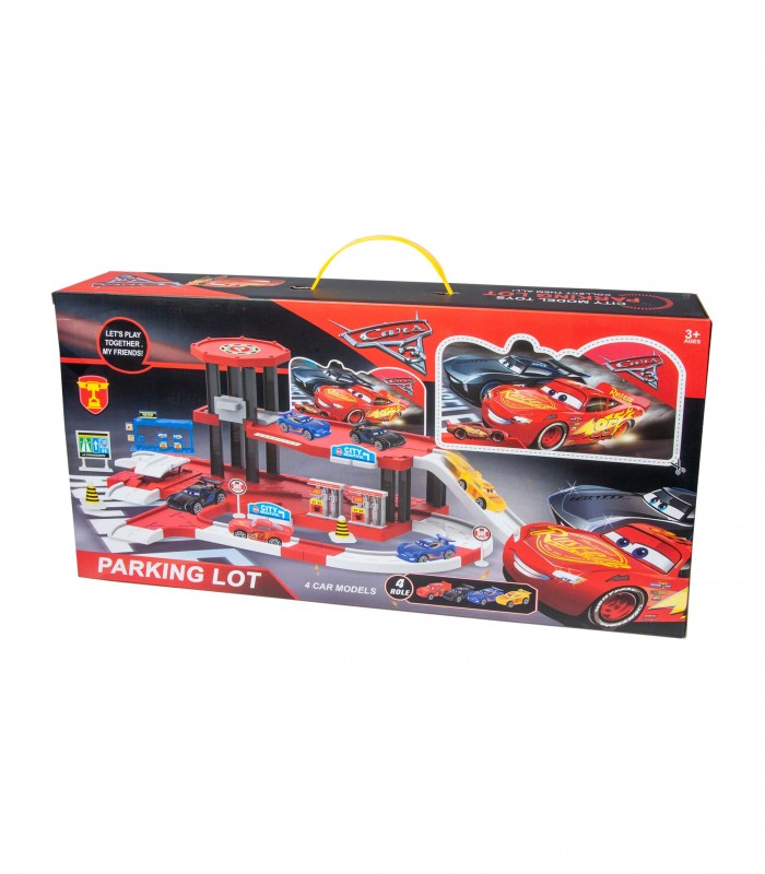 Auto con Pista de Cars