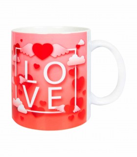 Taza Love de Porcelana