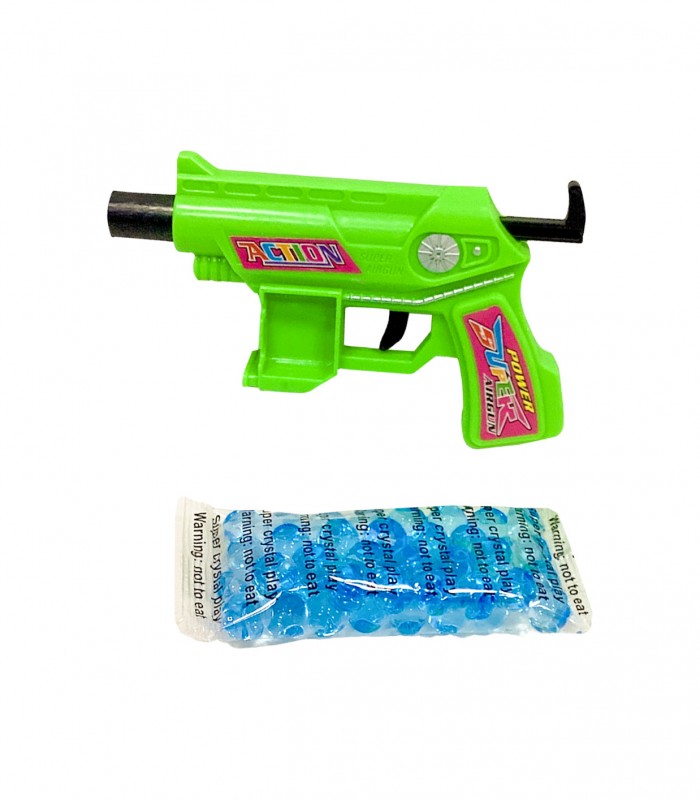 Pistola Con Bala Silicona