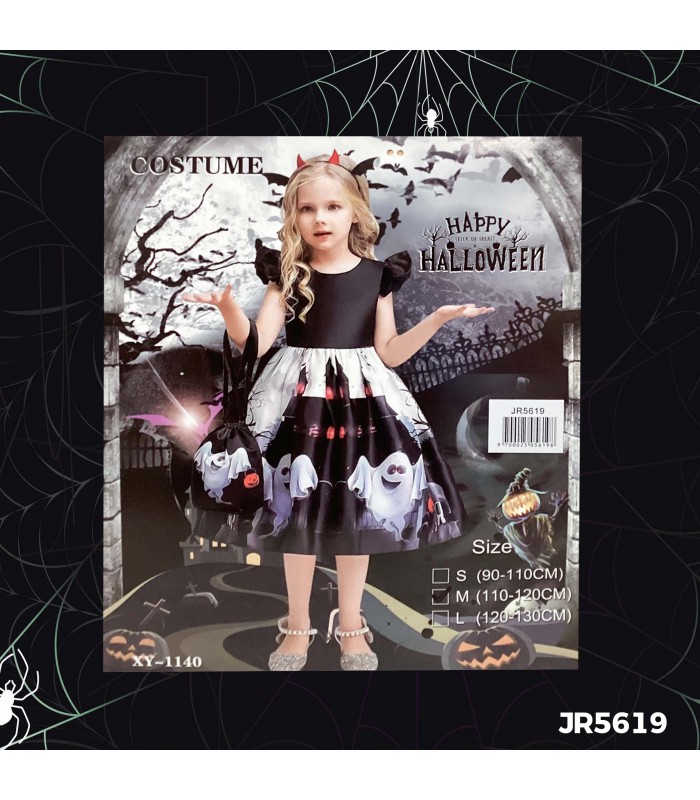 DISFRAZ INF VESTIDO HALLOWEEN