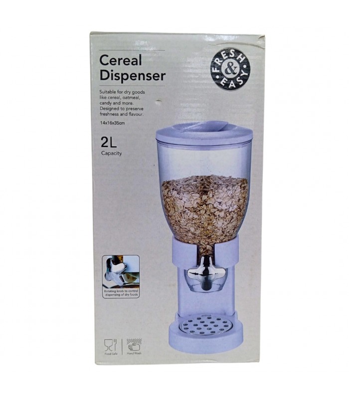 DISPENSADOR P/CEREAL 2L BLANCO