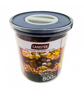 POTE 800ML ACRILICO REDONDO