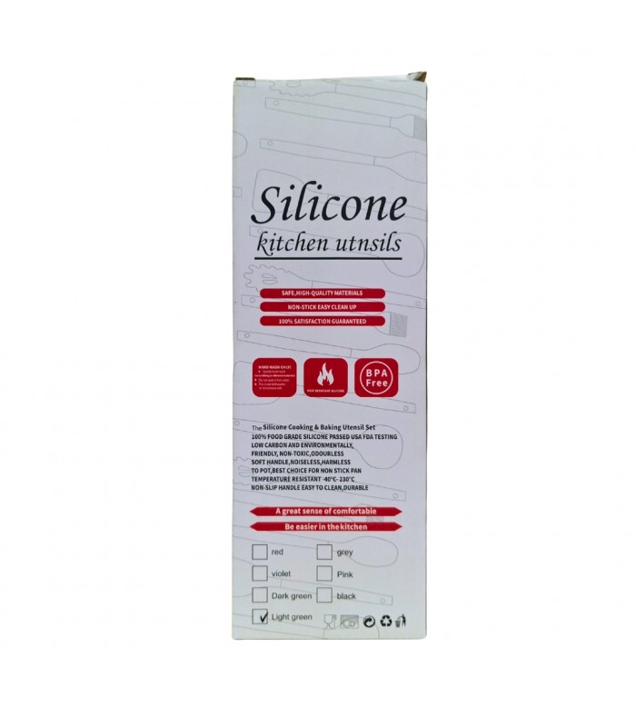 JUEGO D/ESPATULA D/SILICONA 12PS