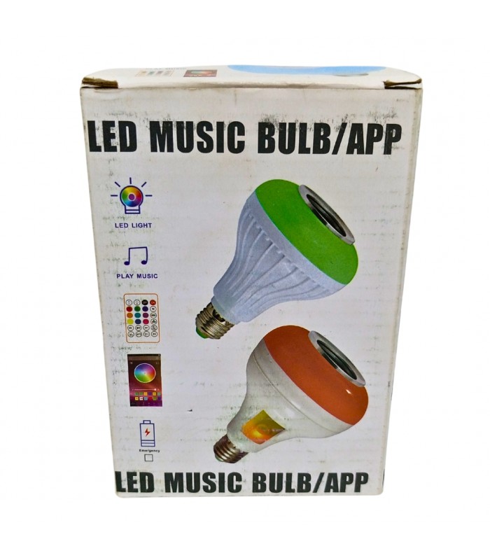 FOCO LUZ MUSICAL C/BLUETOOTH