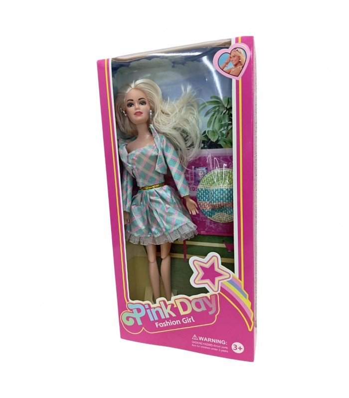 MUÑECA PINK DAY C/SOMBRERO