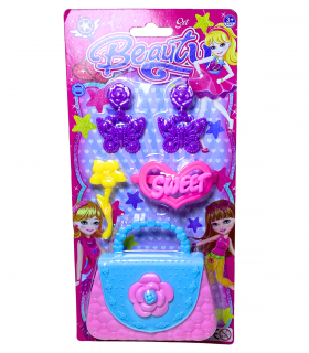JUEGO D/BELLEZA C/CARTERA 5PS