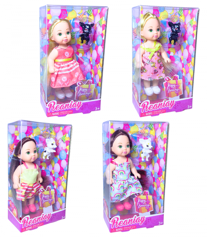 MUÑECA C/MASCOTA REANIAY