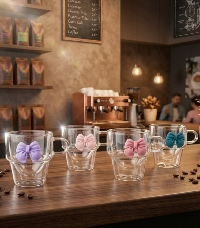 TAZA D/VIDRIO C/MOÑO