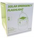 FOCO RECARGABLE C/PANEL SOLAR 100W