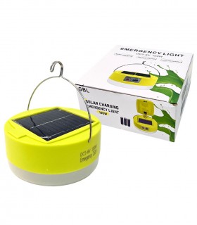 FOCO RECAR. C/PANEL SOLAR 100W