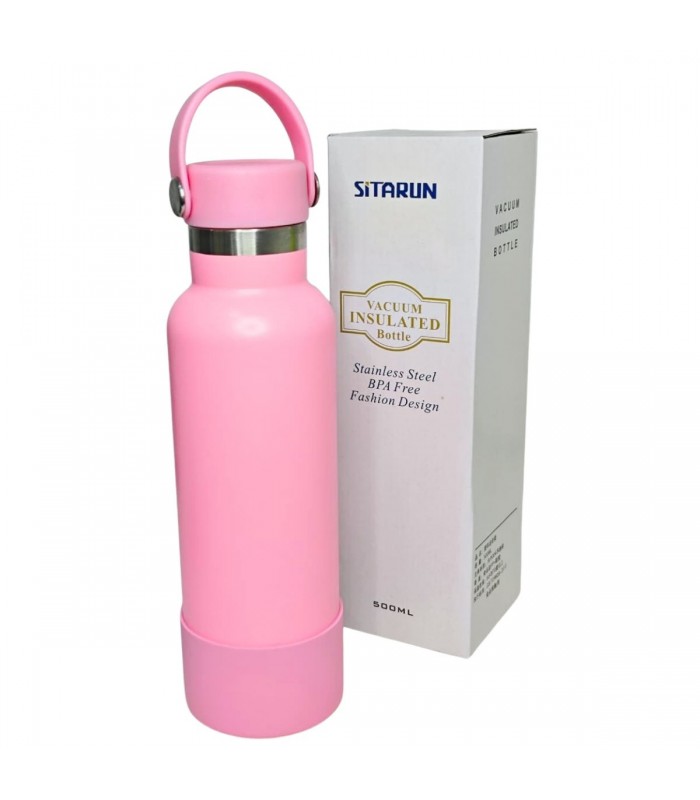 TERMO 500ML INOX COLORIDO