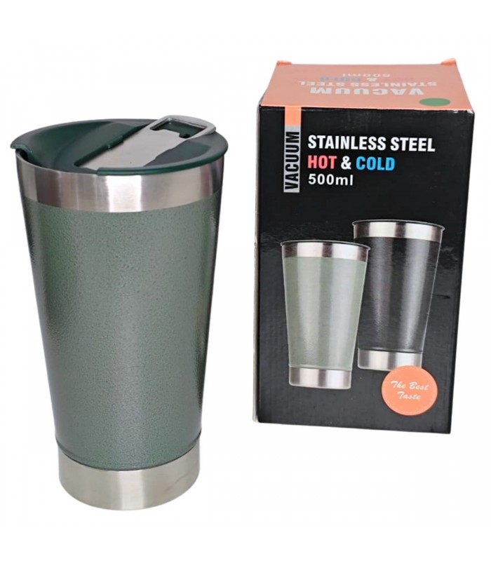 VASO TERMICO C/ABRIDOR 500ML