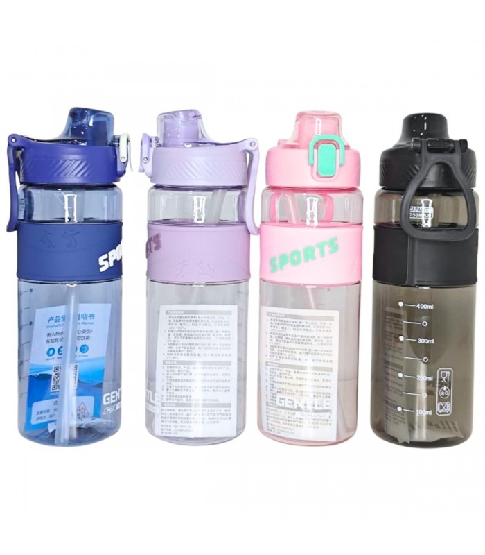 TERMO PLASTICO 750ML SPORTS