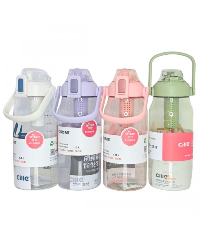 TERMO 1.0L PLASTICO C/FILTRO