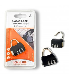 CANDADO C/CODIGO 43X36MM