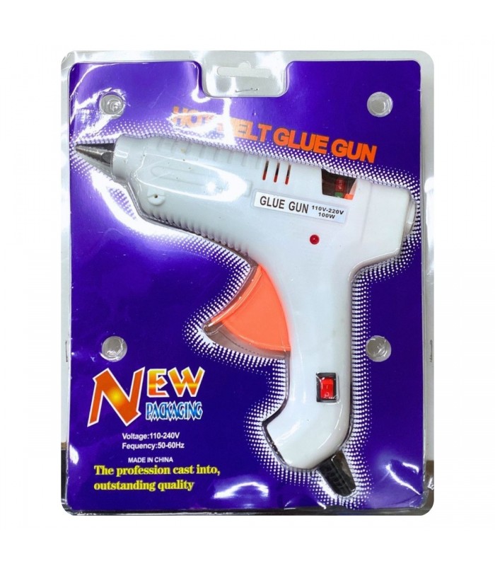 PISTOLA P/SILICONA 100W 240V