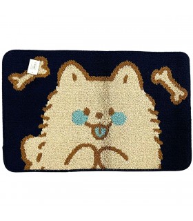 TAPETE PELUDO C/DISEÑO 52X80CM