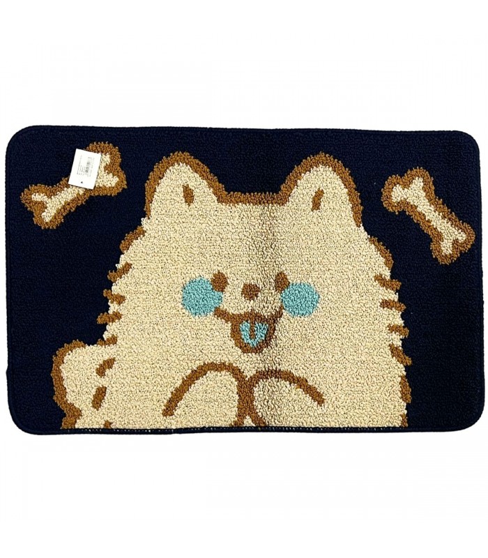 TAPETE PELUDO C/DISEÑO 52X80CM
