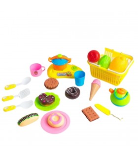 JUEGO D/COCINA C/CESTA KITCHEN
