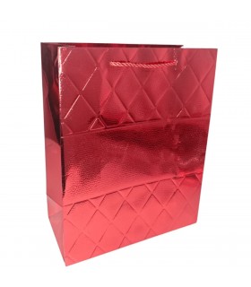 BOLSA P/REGALO 26X32X10CM MD BRILLO