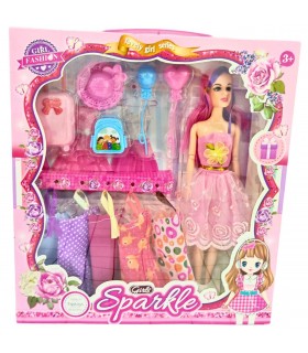 MUÑECA CON ACCESORIOS SPARKLE