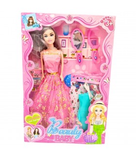 MUÑECA CON ACCESORIOS BEAUTY