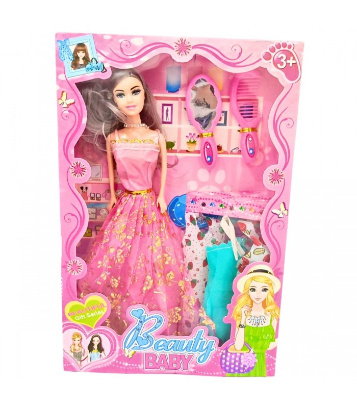 MUÑECA CON ACCESORIOS BEAUTY