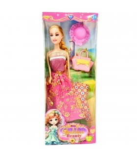 MUÑECA CON ACCESORIO CARTERA GODDESS