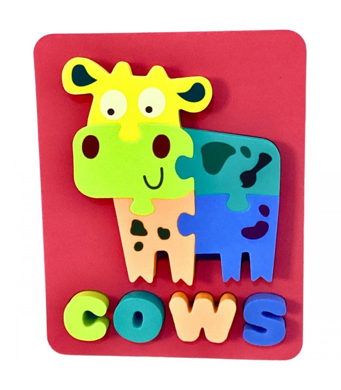 ROMPE CABEZA DE GOMA EVA  20X12CM