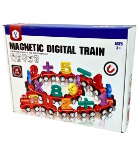 JUGUETE TREN MAGNETICO 31PS 25x18CM