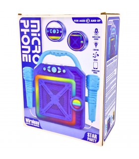 JUEGO DE RADIO CON MICROFONO 30x25CM