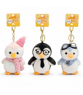 LLAVERO PELUCHE 1PS PINGUINO