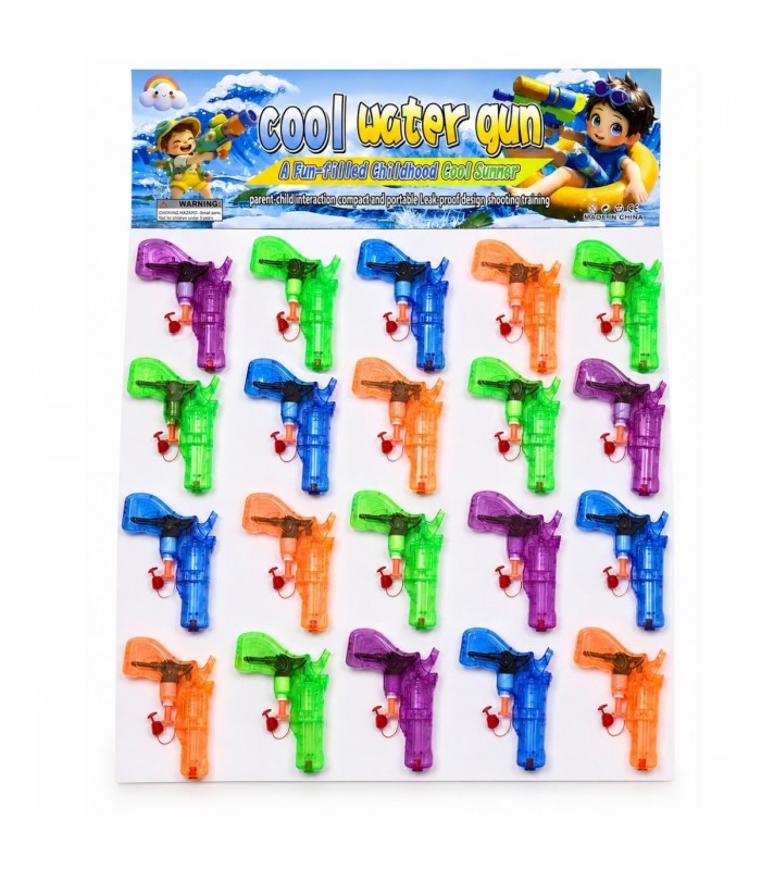 CART PISTOLA D/AGUA 20PS