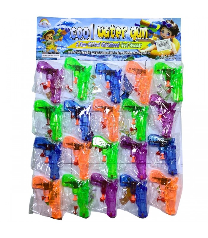 CART PISTOLA D/AGUA 20PS