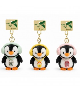 LLAVERO PELUCHE 1PS PINGUINO