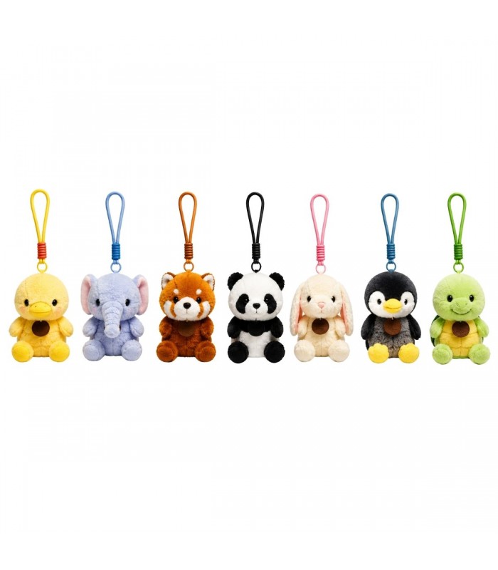 LLAVERO PELUCHE 1PS ANIMAL SURTIDO