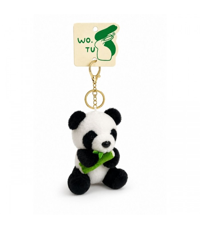 LLAVERO PELUCHE 1PS OSO PANDA