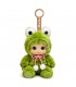 LLAVERO PELUCHE 1PS MUÑECA CON ROPA ANIMAL
